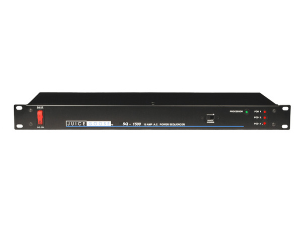 SQ-1500 RACKMOUNT 3 STEP 15A SEQUENCER NOT A CQ SERIES PRODUCT